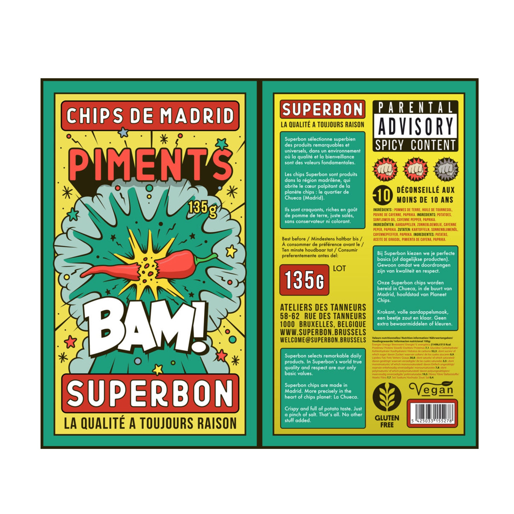 Superbon Piments Chips